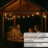 Illu-/Partylichterkette 5m - Außenlichterkette - Made in Germany - 10 ultra-warmweiße LED Kugeln Produktbild-Vorschau