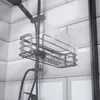 Mensola da parete nera per bagno: installazione semplice Anteprima dell’immagine prodotto 8