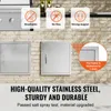 VEVOR Grill-Zugangstür, 457 x 508 mm, einzelne Produktbild-Vorschau 3
