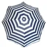 Sonnenschirm - blau/weis - gestreift - 160 cm - UV-Schutz Produktbild-Vorschau 2