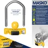MASKO® Anhängerschloss Zahlenschloss mit 4 Stellig Code für Produktbild-Vorschau 2
