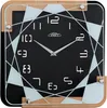 PRIM Today Wanduhr Metall Schwarz 30 x 30 cm arabische Produktbild-Vorschau 1