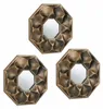 Relaxdays Spiegel 3er Set Blume, achteckiger Zierspiegel, Produktbild-Vorschau 9