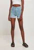 Organic Stretch Denim 5 Pocket Shorts Clearblue bleached 29 Produktbild-Vorschau 2