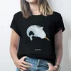 Mr. & Mrs. Panda Tshirt Narwal - Schwarz - Geschenk, Produktbild-Vorschau 3