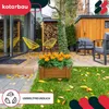 KOTARBAU® Blumenkasten 50x50x30cm Pflanzkasten mit Vlies Produktbild-Vorschau 2
