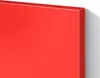 Magnettafel 60 x 40 cm „Feuerrot“ – Magnetwand aus Metall, Produktbild-Vorschau 5