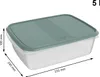 Rotho Frischhaltedosen Set Elements - Vorratsdosen Behälter Produktbild-Vorschau 7