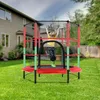 Trampolin Ø140cm Kindertrampolin Gartentrampolin mit Produktbild-Vorschau 1