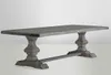 Casa Padrino Landhaus Esstisch Eiche Rustic Grey - Barock Produktbild-Vorschau 1