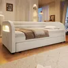 Letto a giorno Merax 90x200 cm, imbottito con spazio Anteprima dell’immagine prodotto 1