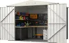 Metalowa szopa narzędziowa COSTWAY 246x193x180cm, 7,5 ㎡ Podgląd zdjęcia produktu 1
