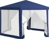 Outsunny Pavillon 4x3m Sechseckig Wasserabweisend Stabil Produktbild-Vorschau 1