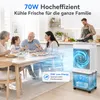 Mobilní klimatizace 32 l bez odvodní hadice, 70 W, se 4 Náhled obrázku produktu 6