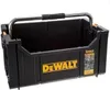 A black DeWalt tool organizer with a silver handle is shown against a white background. Podgląd zdjęcia produktu