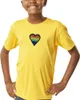 Herz-Regenbogen-Emblem-Aufnäher zum Aufbügeln Produktbild-Vorschau 5