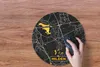 MuchoWow® Mauspad Mousepad Gold - Deutschland - Karte - Produktbild-Vorschau 3