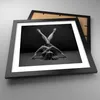 Gerahmtes Poster - Schwarzer Rahmen - Frau Gymnastik Yoga - Produktbild-Vorschau 3
