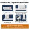 4 Stück Türgriff-Sicherung für Babys, Produktbild-Vorschau 2