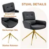 Tisch-Stuhl-Set, Glastisch Ø85cm, Metallstütze, 2 Produktbild-Vorschau 6