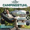 KESSER® Campingstuhl faltbar 150kg Klappstuhl mit Kissen, Produktbild-Vorschau 2