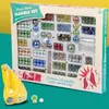 Tobar Murmelset Spielzeug - bunte Glasmurmeln für Kinder Produktbild-Vorschau 8