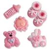Tortendekor Taufe Tortenfigur 16 Zuckerfiguren ROSA Produktbild-Vorschau 7