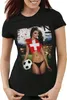 style3 EM 2021 2022 Soccer Girl Deutschland Damen T-Shirt Produktbild-Vorschau 1