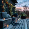 LED-Girlande Aussen Solar Lilac 5m 3000K Warmweiß Produktbild-Vorschau 4