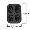 Halloween Silikon Backform Totenkopf Grusel Kuchen Produktbild-Vorschau 5