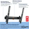Vogels COMFORT TVM 3415, zwarte, kantelbare wandhouder, Productafbeelding-voorbeeld 8