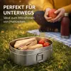 Lunchbox Camping Brotdose Brotzeit-Dose Edelstahl Box Produktbild-Vorschau 6