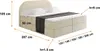 ALTDECOR Boxspringbett mit Matratze und Lattenrost, Topper, Produktbild-Vorschau 6