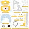 Sada basketbalových košů 3 v 1 Basketbalový koš s Náhled obrázku produktu 4