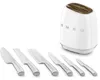 Smeg KBSF02WH, Držák na nože s otvory, Nerezová ocel, Náhled obrázku produktu 3