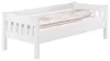 Weißes Couchbett Einzelbett 90x200 Massivholzbett Sofabett Produktbild-Vorschau 10