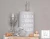 Räder Flaschenkühler Leben lieben D.13,5cm, H.21,5cm Produktbild-Vorschau 4