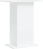 vidaXL Support pour aquarium blanc 60,5x36x72,5 cm Bois Voir les images du produit 1
