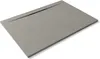 Mineralguss-Duschwanne extra flach LYRA GRAU 80x120cm Produktbild-Vorschau 1