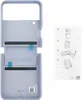 Original Samsung Flap Leather Cover Galaxy Z Flip4 Bora Produktbild-Vorschau 9
