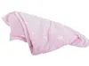 A pink blanket with white stars is folded and displayed against a white background. Anteprima dell’immagine prodotto