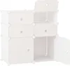 HOMCOM Schuhschrank Regal mit Aufbewahrungsboxen Produktbild-Vorschau 1