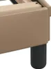Schlichtes Bett mit Matratze Cappuccino-Braun 180x200 cm Produktbild-Vorschau 7