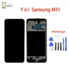 Für Samsung Galaxy M31 M315F LCD Display mit Rahmen Touch Produktbild-Vorschau 3