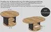 Design Couchtisch DA-999 rund 100 - 140cm ausziehbar Produktbild-Vorschau 4