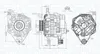 MAGNETI MARELLI 063733526010 Lichtmaschine Generator LiMa Produktbild-Vorschau 1