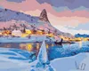 Zuty - Malen nach Zahlen - SONNENUNTERGANG AUF DEM GIPFEL Produktbild-Vorschau 1