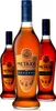 Three bottles of Metaxa 7 Sterne Greek Spirit are displayed against a white background. The central bottle is in focus, with two other bottles slightly out of focus behind it. Produktbild-Vorschau