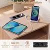 COSTWAY - Komoda nocna 2 sztuki z ładowarką, pilotem i Podgląd zdjęcia produktu 5