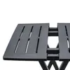 Kunststoff Klapptisch ADIGE 45 x 43 cm - anthrazit - Garten Produktbild-Vorschau 4